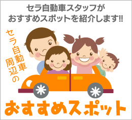 セラ自動車スタッフがおすすめスポットを紹介します!!